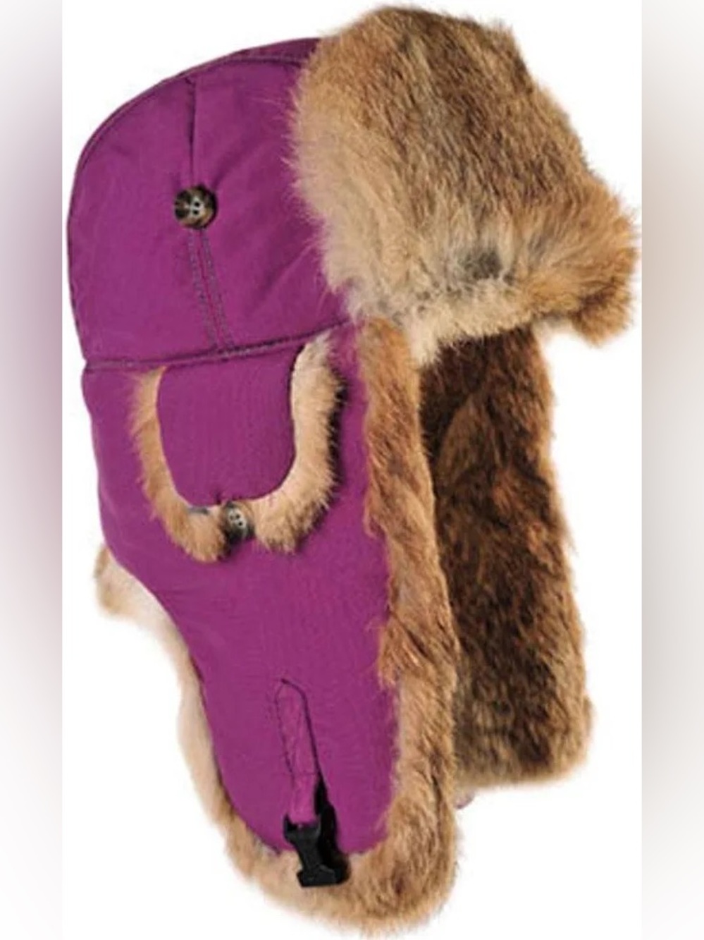 NWOT Mad Bomber Original Trapper Hat Wine